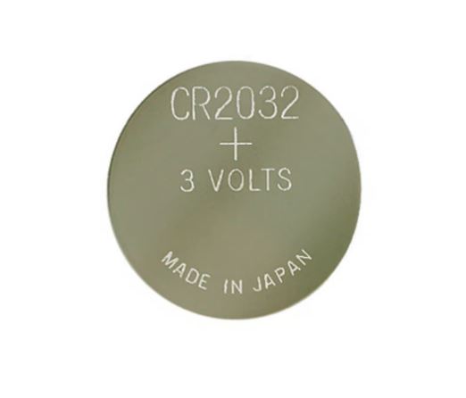 Batterij CR 2032 per stuk verpakt